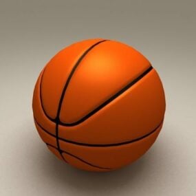 Model 3d Bola Basket Olahraga