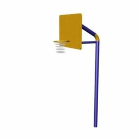 Basketbalbox Wandmontage 3D-model