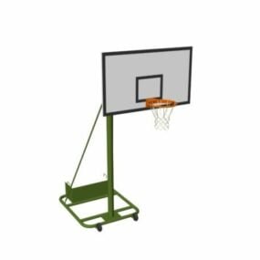 Basketball Box Wall Mounted 3d model