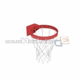 Simple Basketball Ring 3d model
