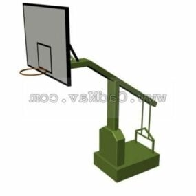 3d модель обладнання для баскетбольних трибун