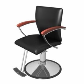 Chaise de barbier de meubles de salon de beauté modèle 3D