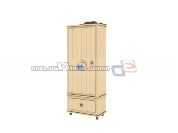Bedroom Furniture Kid Clothes Cabinet