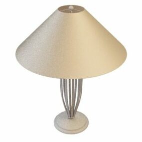 Bedside Table Lamps Furniture 3d model
