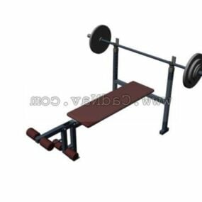 Bench Press Gym Equipment 3d model