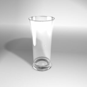 3D model sklenice na nápoje z obývacího pokoje