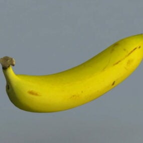 Food Big Banana 3d-modell
