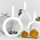 Bird Vase Contemporary Decorations