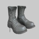 Zwarte Combat Boots Fashion