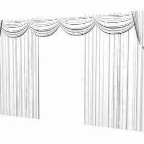 Home Blackout Drapes Curtains 3d model