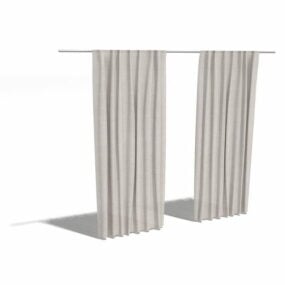 Rounded Rectangle Grave 3d model