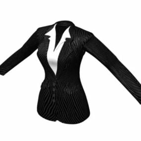 Pakaian Blazer Untuk Wanita model 3d