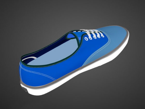 vans shoes 3d model free