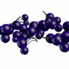 Фиолетовые черничные фрукты