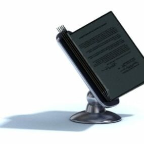 Office Book Stand Holder 3d model