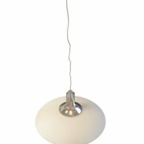 3д модель подвесного светильника-чаши для мебели