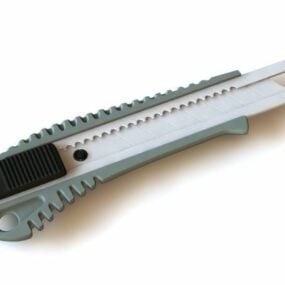 جعبه ابزار دستی کاتر چاقوی کاربردی مدل سه بعدی