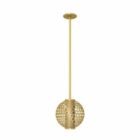 Antique Brass Ball Ceiling Hanging Lamp