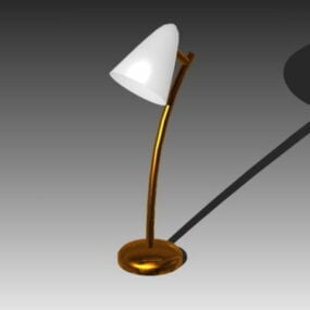 Lámpara de lectura de latón modelo 3d