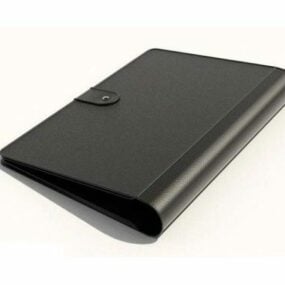 Kontor Koffert Folder Case 3d modell