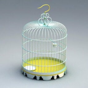 Metal Bird Cage 3d model