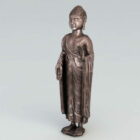 تمثال بوذا البرونزي الآسيوي