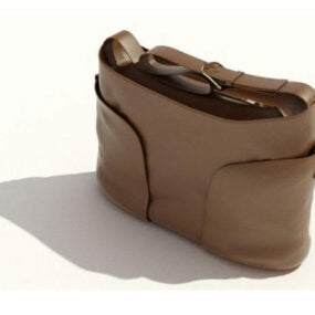 Шкіряна жіноча модна 3d модель сумки