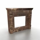 Brown Marble Fireplace Furniture