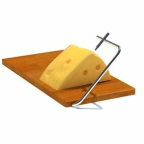 Kuchyňský kráječ na máslo 3D model
