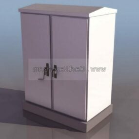औद्योगिक केबल शाखा बॉक्स 3डी मॉडल