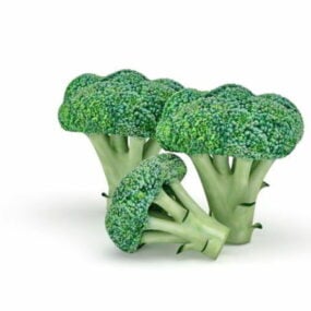 卡拉布雷斯西兰花蔬菜 3d model