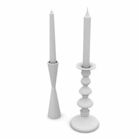 Candle Holders For Home Design 3d model