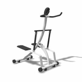 Cardio Stepper Gym Exercise Machine 3d-modell