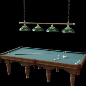 Carom Pool Billiards Table 3d model