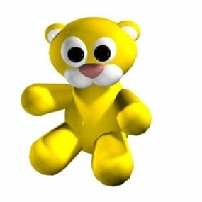 Cartoon Baby Tiger Toy 3d model