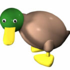 Cartoon Fat Duck Toy