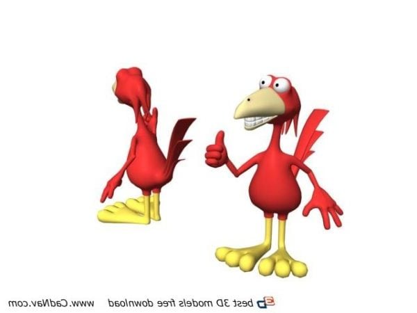 Cartoon Toy Plush Bird