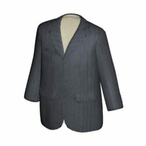 Повсякденний костюм піджак Business Fashion 3d модель