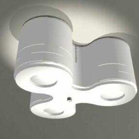 Tavan Spot Aşağı Işık Lambası 3d modeli