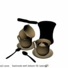 Pot à café en céramique