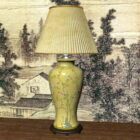 Keramisk vas soveværelse bordlampe