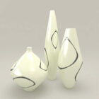 Elegant Ceramic Vases Set
