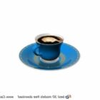 Decorative Ceramic Coffee Cup