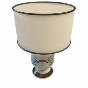 Ceramic Base Home Table Lamp 3d model