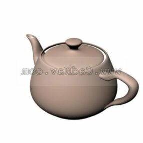 Porcelain Teapot 3d model