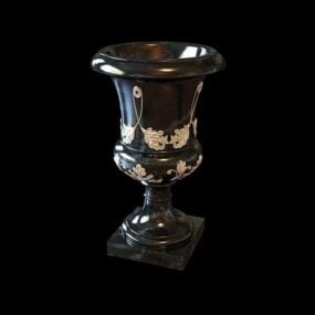 Keramisk materiale Trophy Vase 3d model