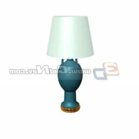 Ceramics Ball Table Lamp Design 3d model