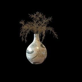 Keramické vázové tyčinky Dekorace 3D model