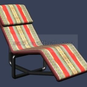 Outdoor Chaise Lounge 3d model