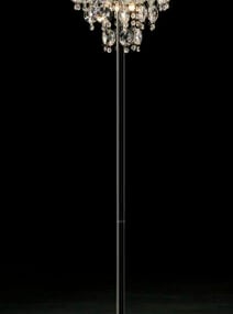 Chandelier Design Crystal Floor Lamp 3d model